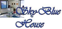 Sky-Blue House
